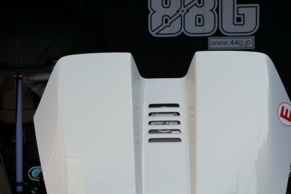 画像3: エンジンフード   ハニカムネット (3)